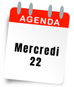 Agenda Mercredi 222